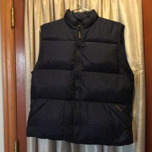 Navy Blue Woolrich Down Vest